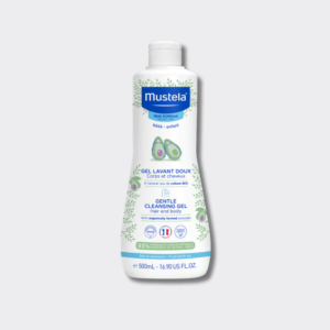 Gel Lavant Doux Bébé à l'avocat BIO Mustela 500ml