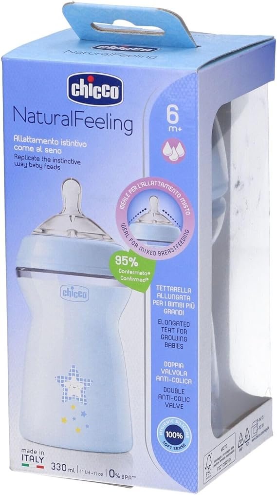 BIBERON NATURALFEELING – 6M+ – 330ML – FLUX RAPIDE5