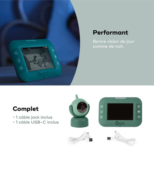 Babyphone Caméra rotative – YOO Twist BABYMOOV5