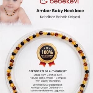 Collier bébé en ambre bebekevi