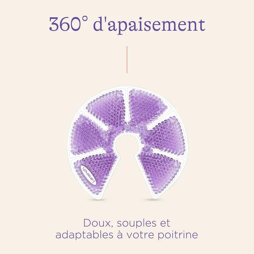 Compresses apaisantes chaudes LANSINOH1