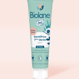 Dentifrice 1ères dents 2 en 1 certifié biologique Biolane