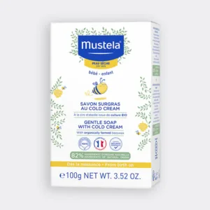 Savon surgras au Cold Cream à la cire d'abeille BIO Mustela