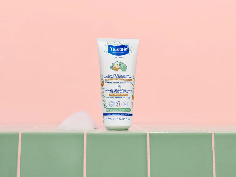 Shampoing crème Démêlant & Nourrissant Mustela2