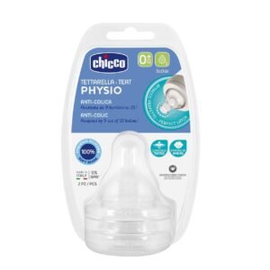 TÉTINE PHYSIO SILICONE 2PS CHICCO