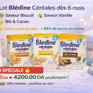 Lot Blédine Céréales dès 6 mois LOT*3
