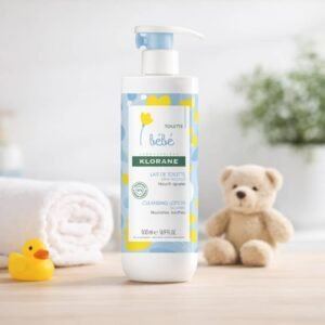 Lait de toilette bébé sans rinçage Klorane