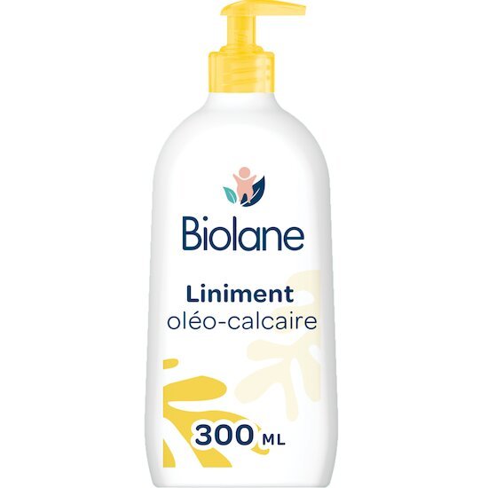 Biolane Liniment oléo-calcaire Jaune Et Blanc 300 ml