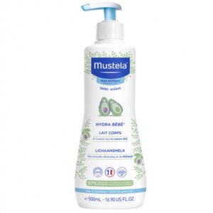 Lait corps Hydra Bébé à l'avocat BIO 500ML MUSTELA