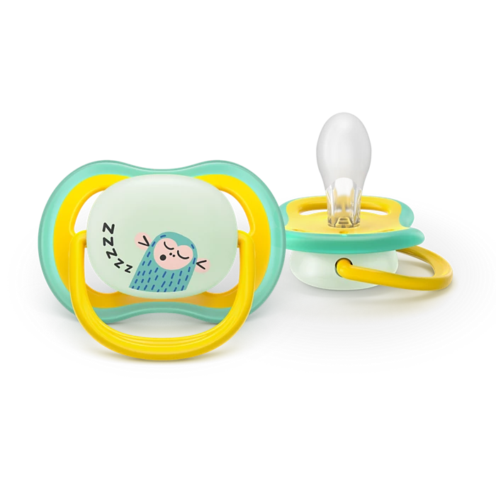 AVENT SUCETTES ULTRA AIR ORTODONTIC NIGHT TIME +18 MOIS1