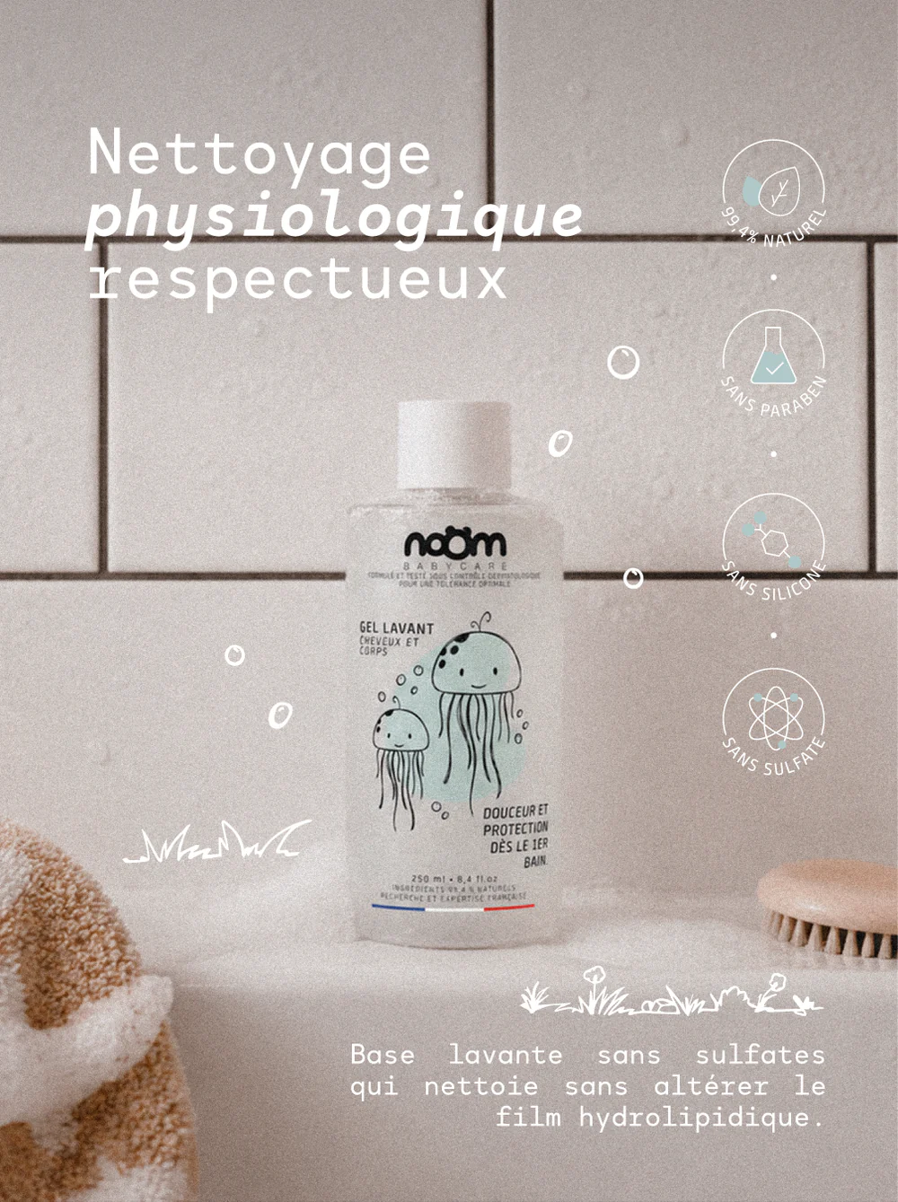 GEL LAVANT CHEVEUX ET CORPS NOOM2