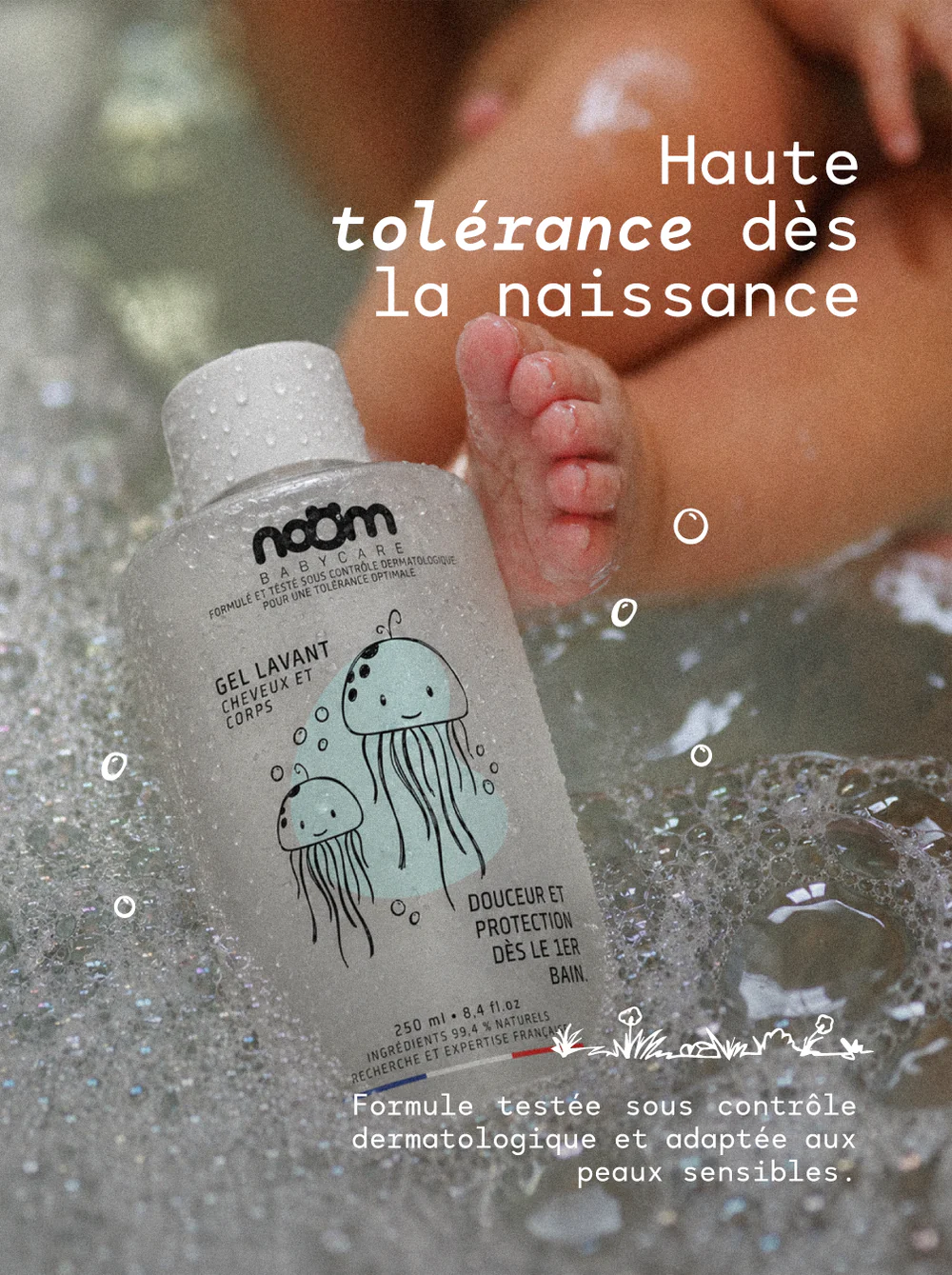 GEL LAVANT CHEVEUX ET CORPS NOOM3