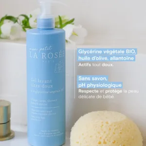Gel lavant ultra-doux rechargeable LA ROSÉE