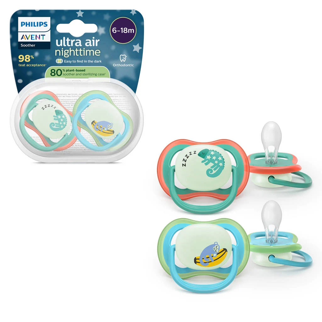 SUCETTES AVENT ULTRA AIR ORTODONTIC 6-18M