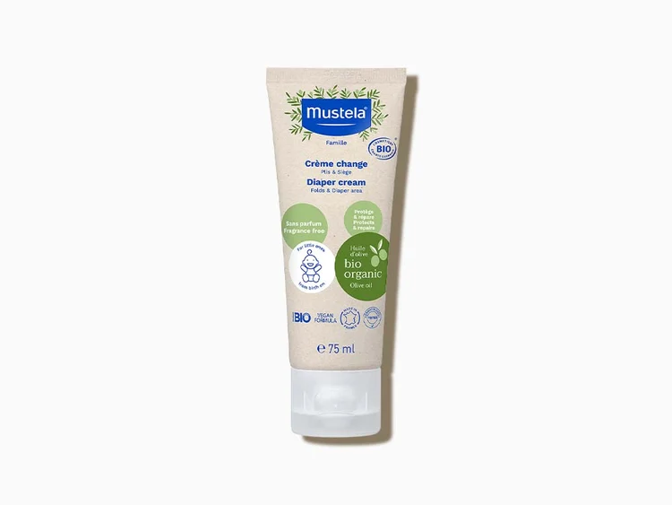 MUSTELA Crème de change huile d’olive bio organic 75 ml