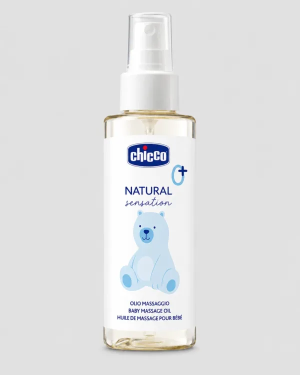 Chicco Huile de Massage pour Bébé Natural Sensation
